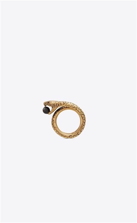 ysl serpent ring